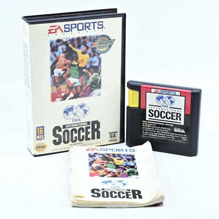 FIFA International Soccer + Manual - Sega Mega Drive/ Genesis Game - REGION FREE