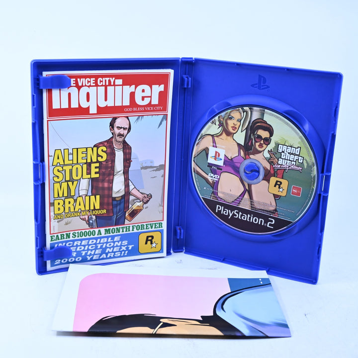 Grand Theft Auto: Vice City Stories - PS2 Game + Manual + Map - MINT DISC!
