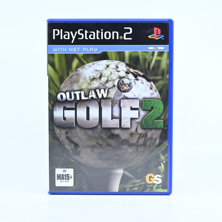 Outlaw Golf 2 - Sony Playstation 2 / PS2 Game + Manual