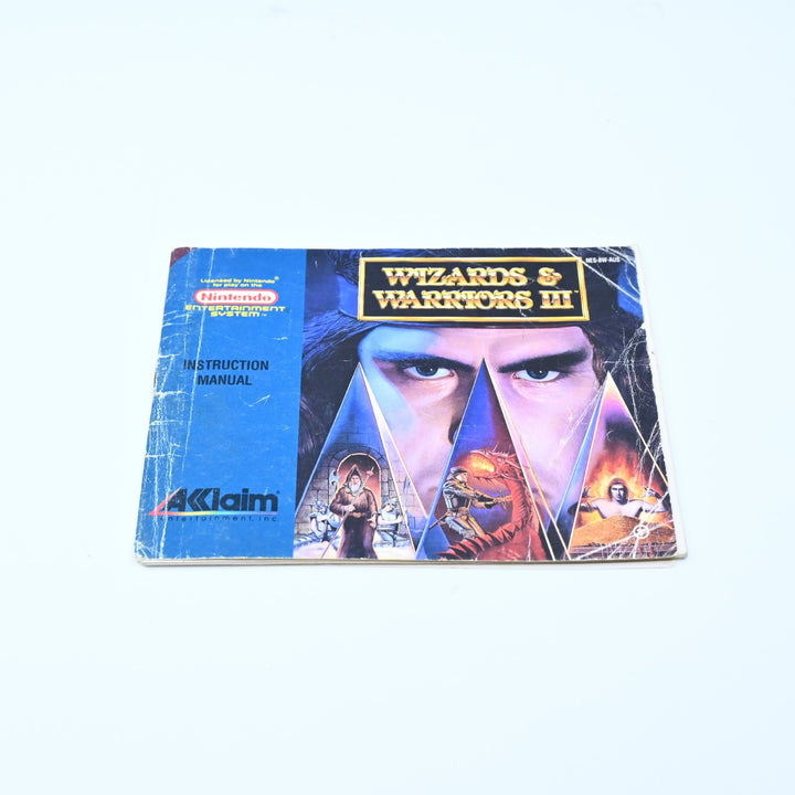 Wizards & Warriors III 3 - Nintendo Entertainment System / NES Boxed Game - PAL