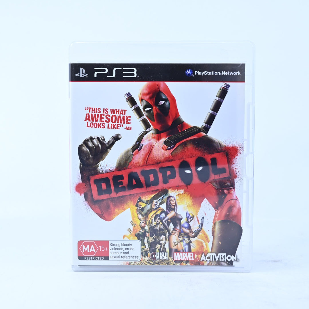 Deadpool - Sony Playstation 3 / PS3 Game + Manual - MINT DISC!