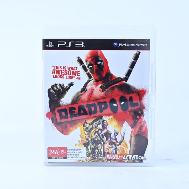 Deadpool - Sony Playstation 3 / PS3 Game + Manual - MINT DISC!