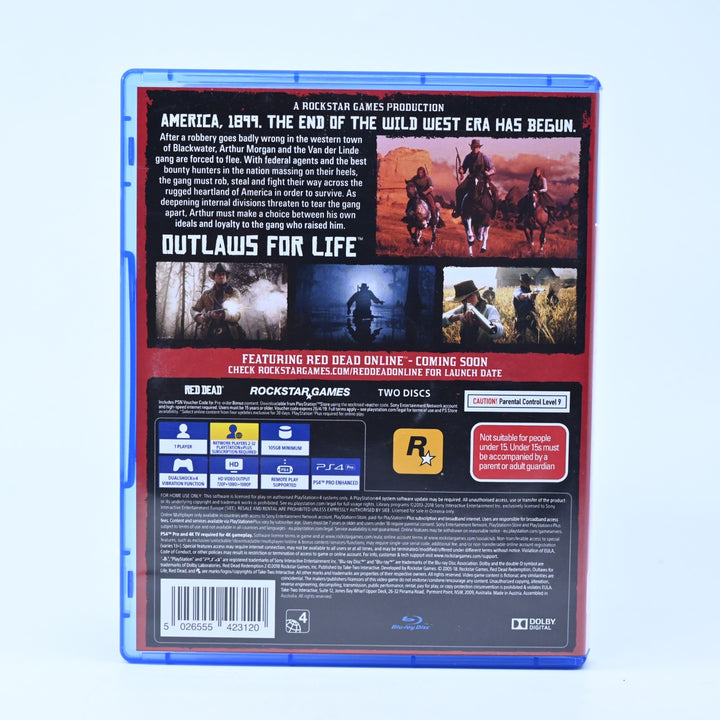 Red Dead Redemption II - Sony Playstation 4 / PS4 Game + Map - FREE POST!