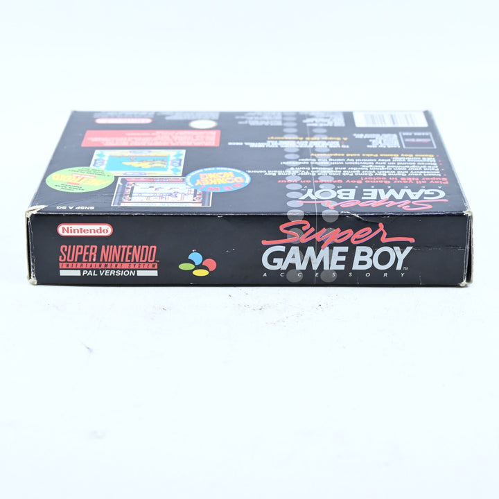 Super Game Boy / Gameboy - Super Nintendo / SNES Accessory + Manual - PAL
