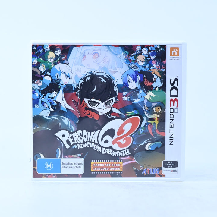 Persona Q2: New Cinema Labyrinth - Nintendo 3DS Game - PAL + Manual