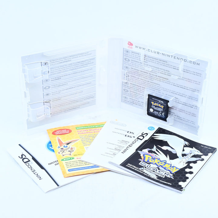 Pokemon Black - Nintendo DS Game - PAL + Manual - FREE POST!