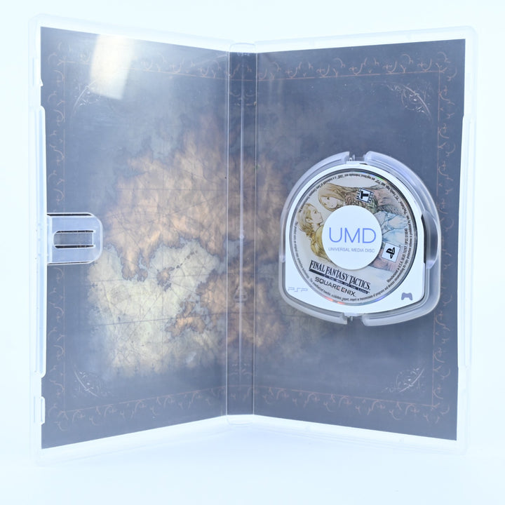 Final Fantasy Tactics: The War of the Lions - Sony PSP Game + Manual