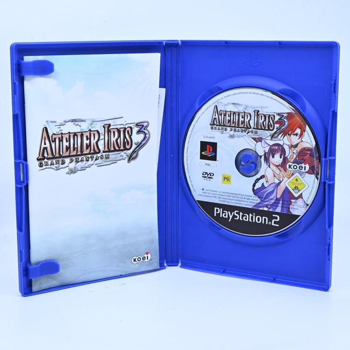 Atelier Iris 3: Grand Phantasm - Sony Playstation 2 / PS2 Game + Manual - PAL