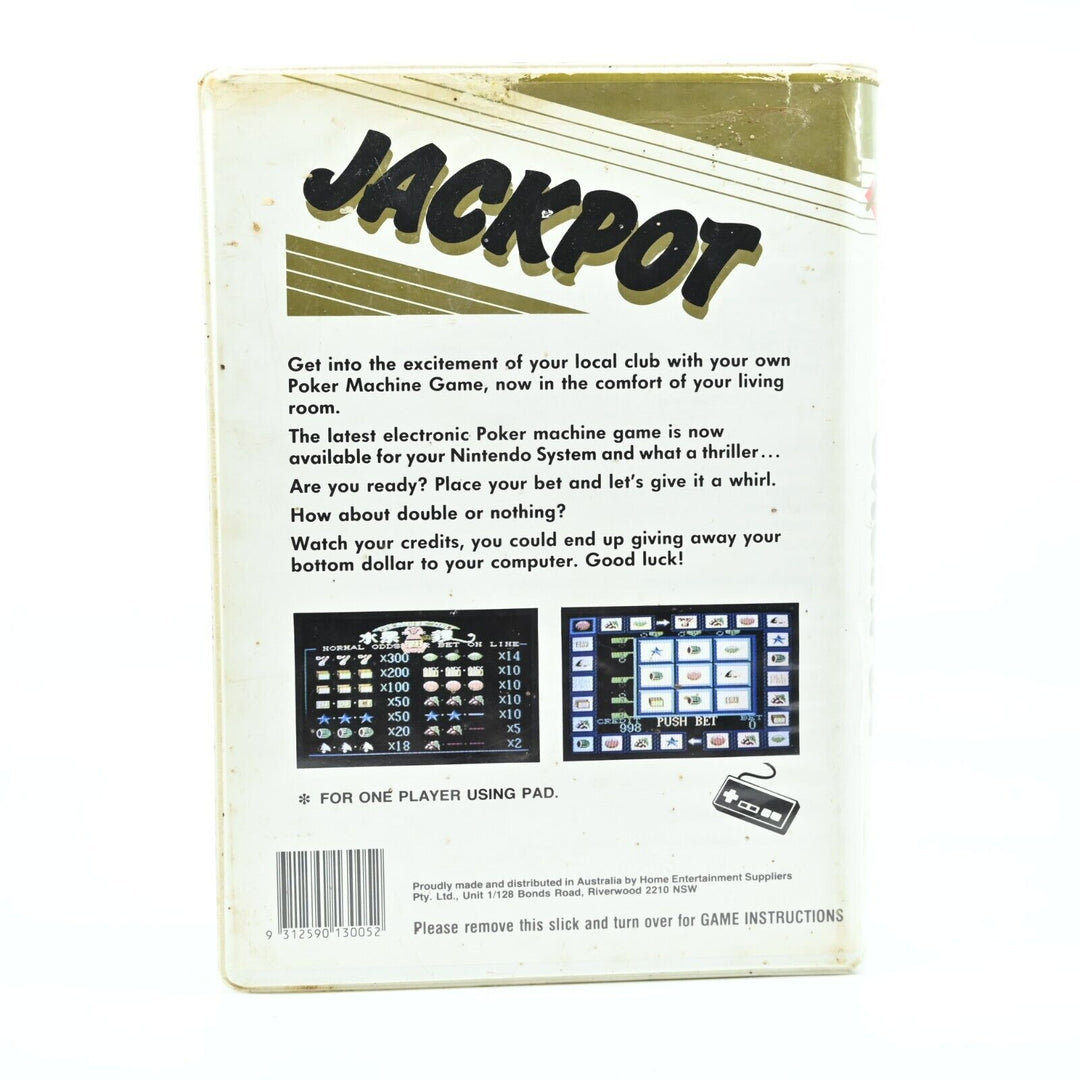 Jackpot - H.E.S / HES  - Nintendo Entertainment System / NES Game - PAL