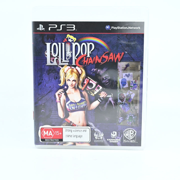 Lollipop Chainsaw - Sony Playstation 3 / PS3 Game + Manual - FREE POST!