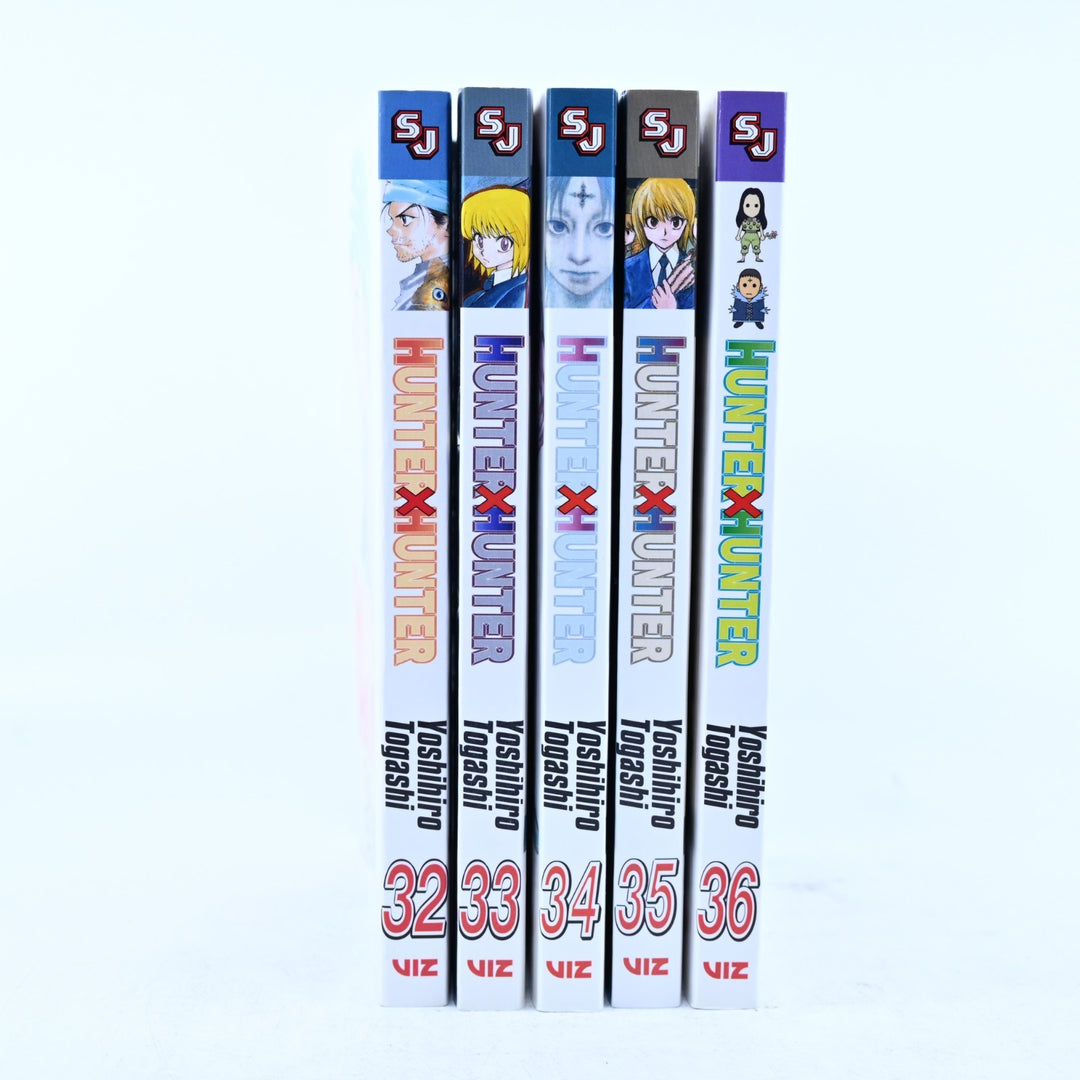 Hunter X Hunter - Volumes 32-36 - Yoshihiro Togashi - Viz Media - Manga