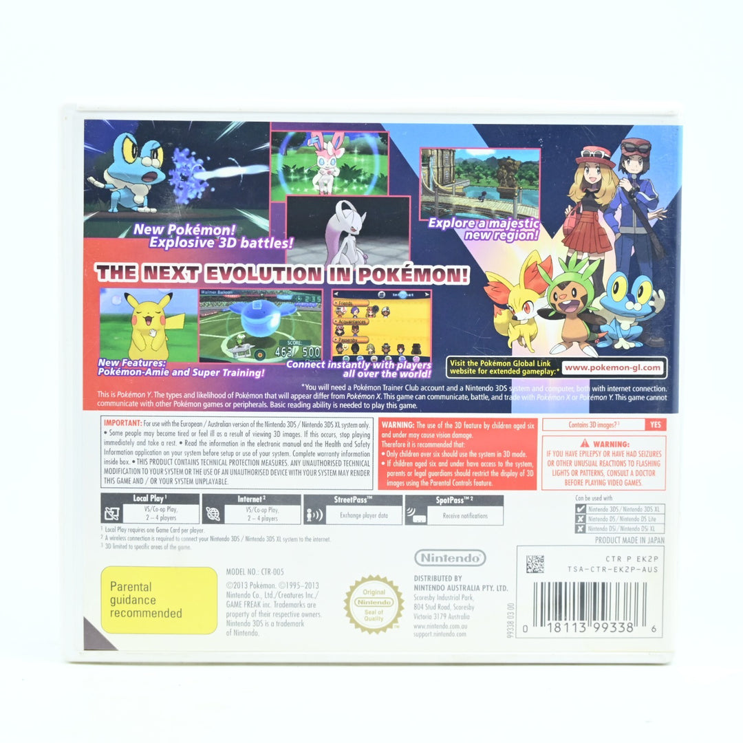 Pokemon Y - Nintendo 3DS Game - PAL - FREE POST