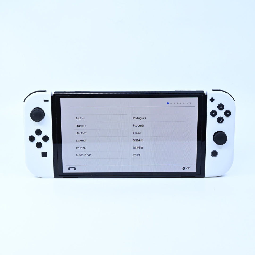 Super Mario Bros. Wonder Edition - Nintendo Switch OLED Boxed Console - PAL