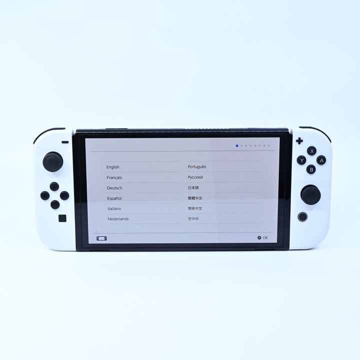 Super Mario Bros. Wonder Edition - Nintendo Switch OLED Boxed Console - PAL