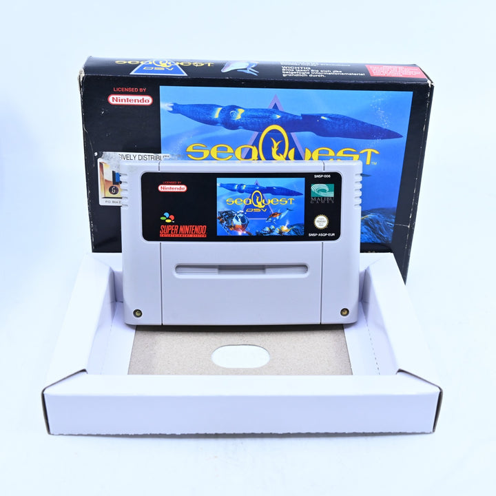 Sea Quest DSV - Super Nintendo / SNES Boxed Game - No Manual - PAL