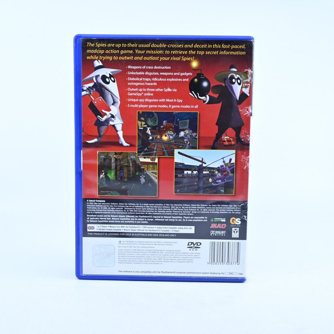 Spy vs. Spy - Sony Playstation 2 / PS2 Game - No Manual - PAL - MINT DISC!