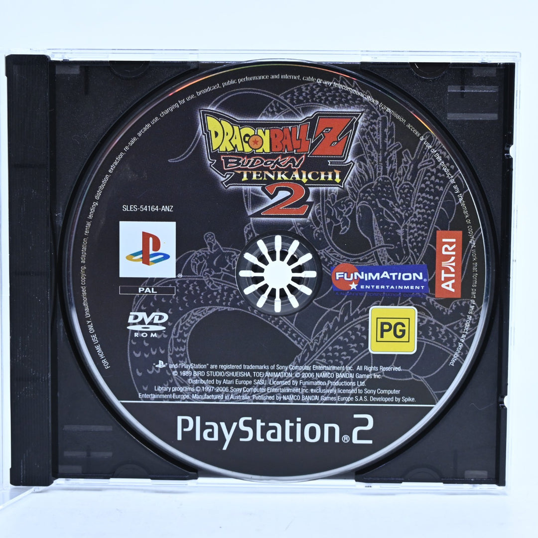 Dragon Ball Z: Budokai Tenkaichi 2 - PS2 Game - Disc Only - PAL