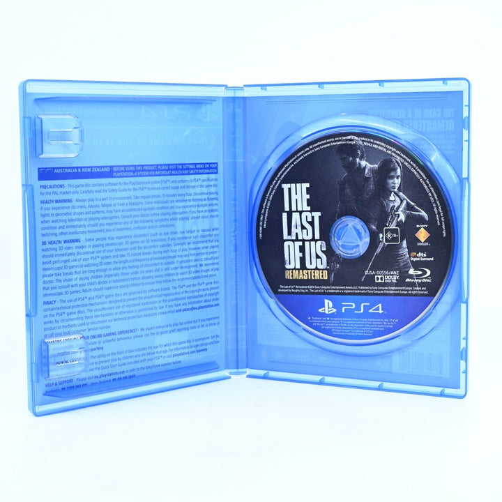 The Last of Us Remastered - Sony Playstation 4 / PS4 Game - FREE POST!