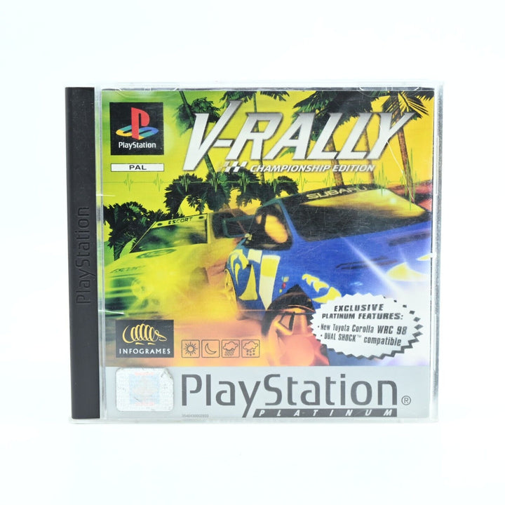 V-Rally: Championship Edition - Sony Playstation 1 / PS1 Game - PAL - MINT DISC!