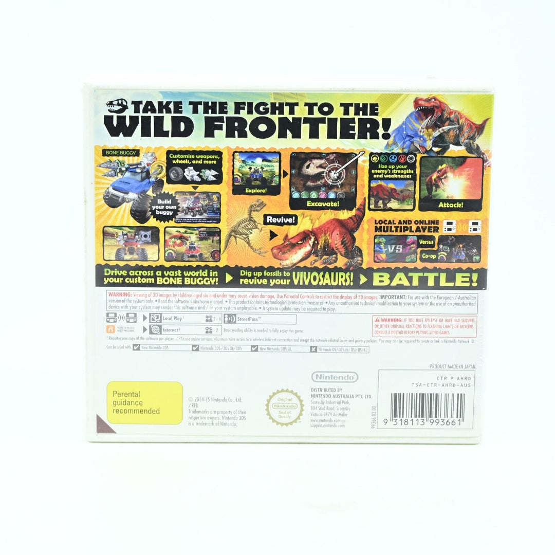 Fossil Fighters: Frontier - Nintendo 3DS Game - PAL - FREE POST!