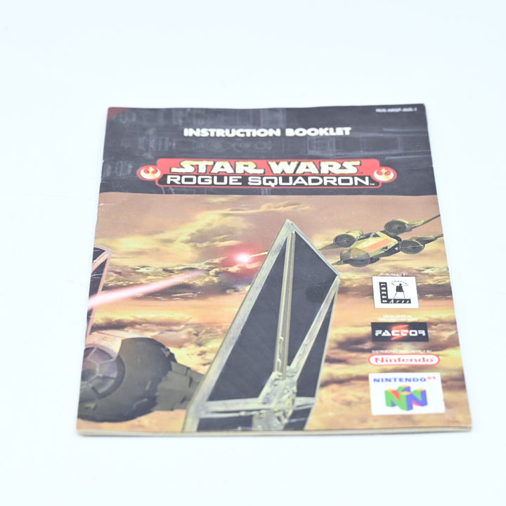 Star Wars Rogue Squadron  - N64 / Nintendo 64 Boxed Game - PAL - FREE POST!