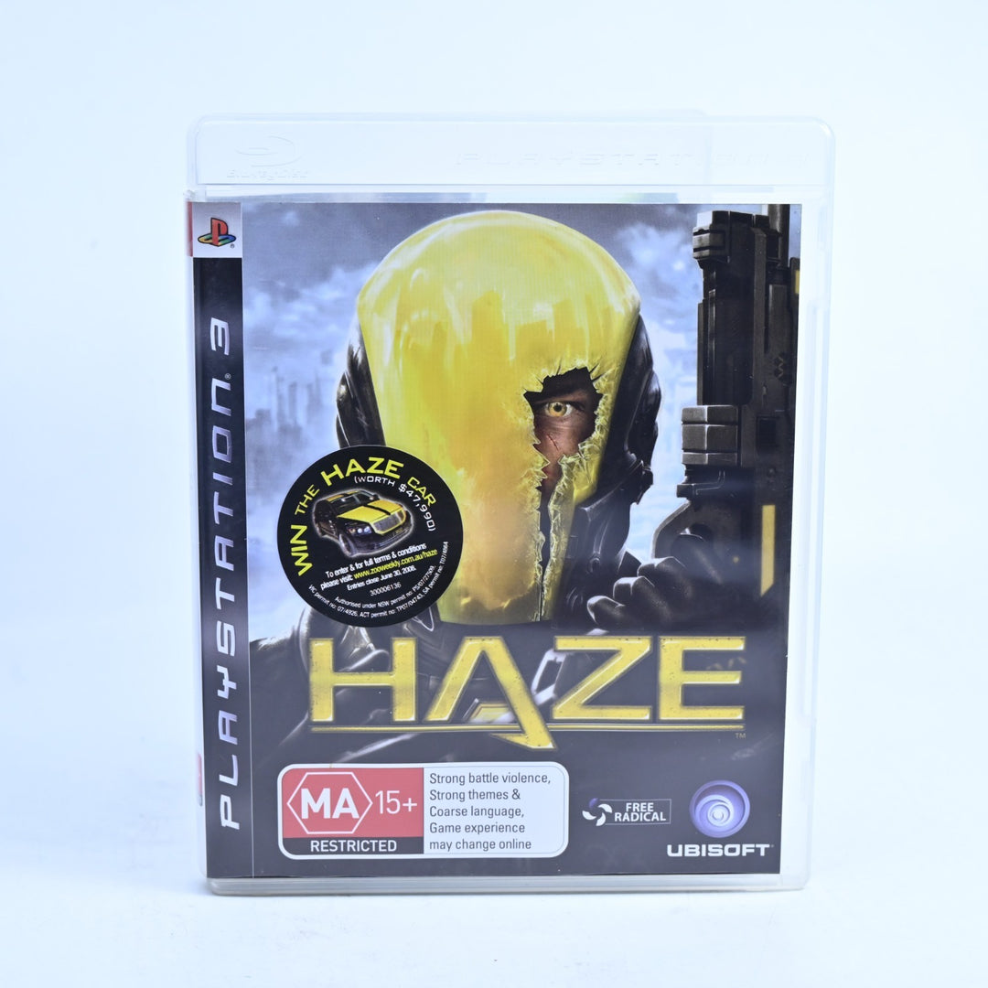 Haze - Sony Playstation 3 / PS3 Game + Manual - MINT DISC!