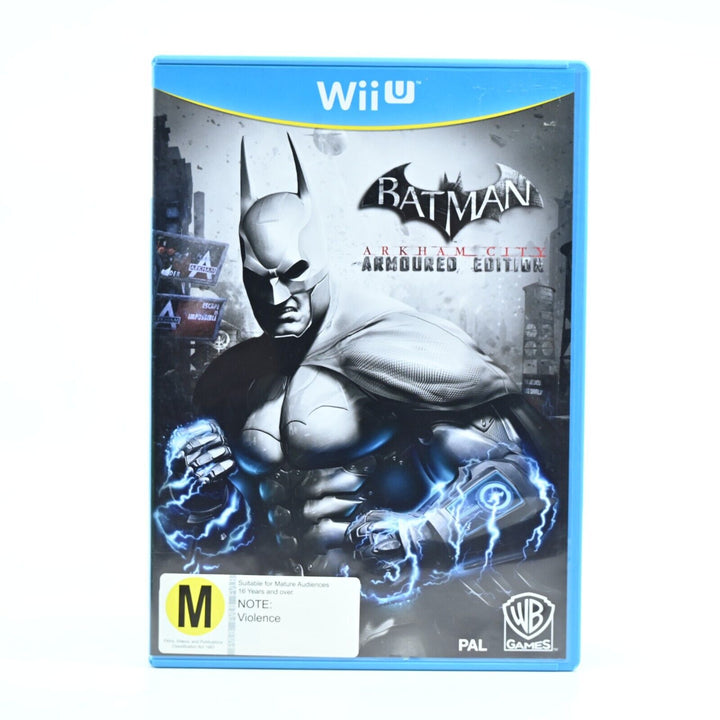 Batman: Arkham City - Armoured Edition - Nintendo Wii U Game - PAL - MINT DISC!