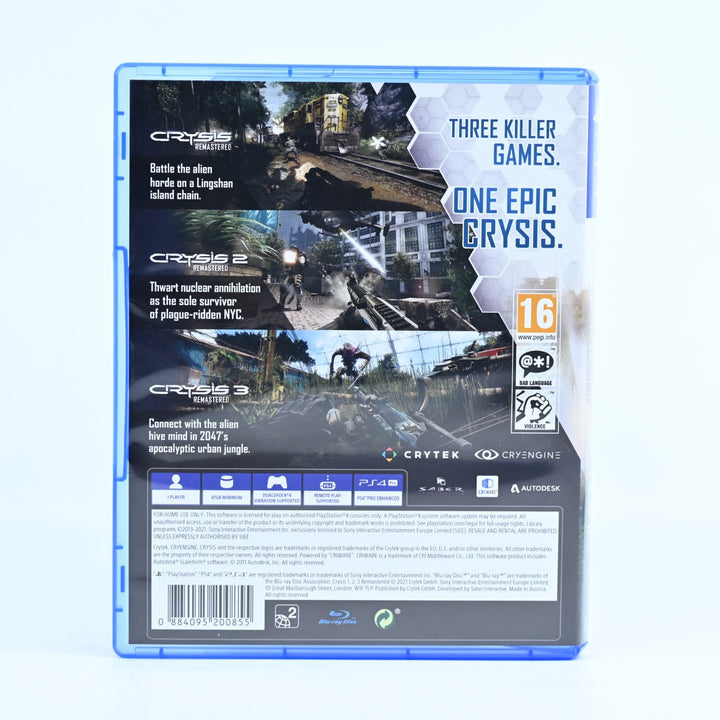 Crysis Remastered Trilogy - Sony Playstation 4 / PS4 Game - FREE POST!