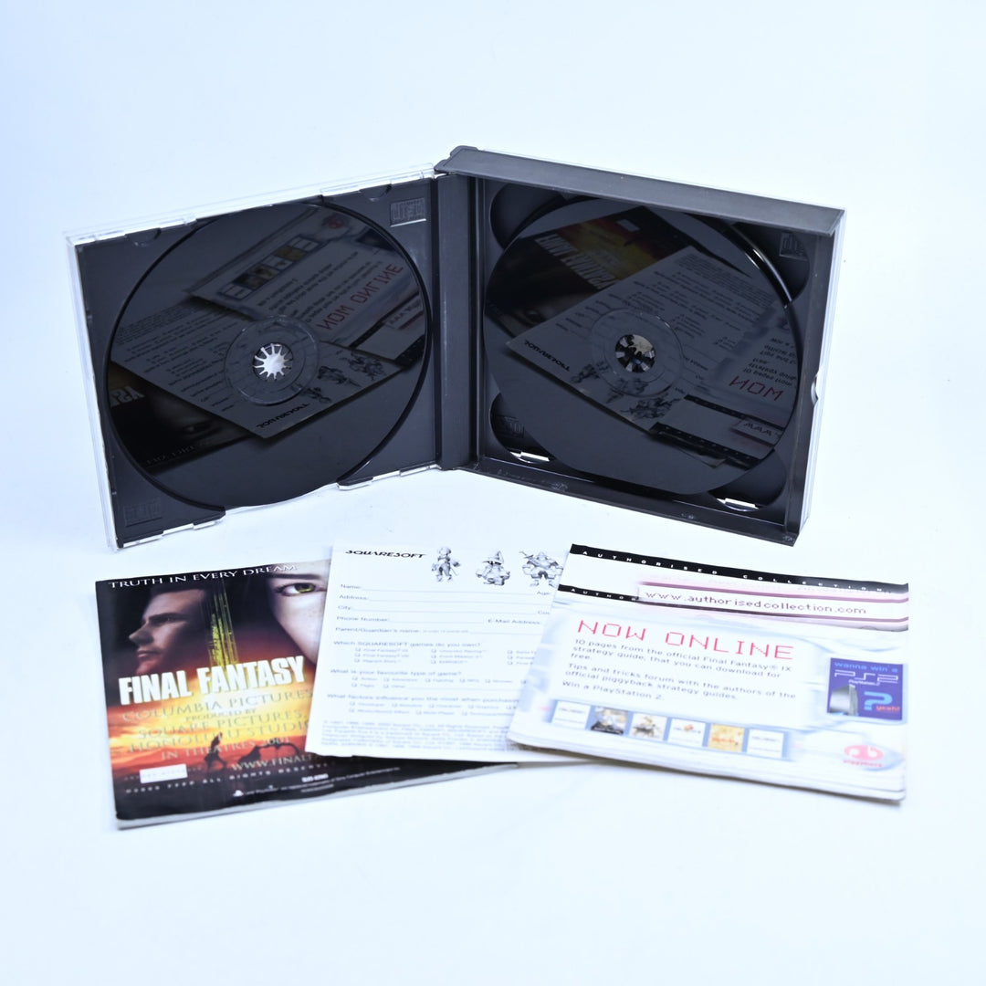 Final Fantasy IX - Sony Playstation 1 / PS1 Game + Manual - PAL - MINT DISC!