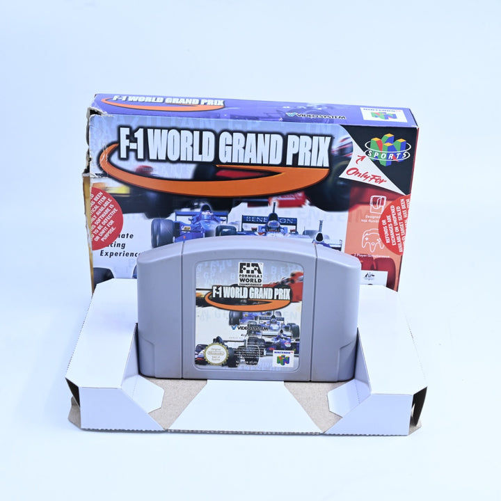 F-1 World Grand Prix - N64 / Nintendo 64 Boxed Game - PAL - FREE POST!