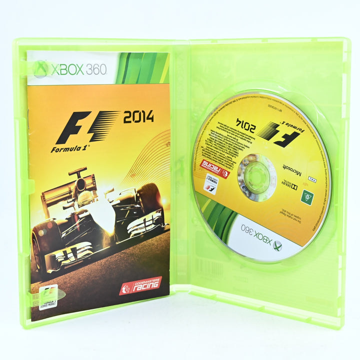 F1 Formula 1 One 2014 - Xbox 360 Game + Manual - PAL - MINT DISC!