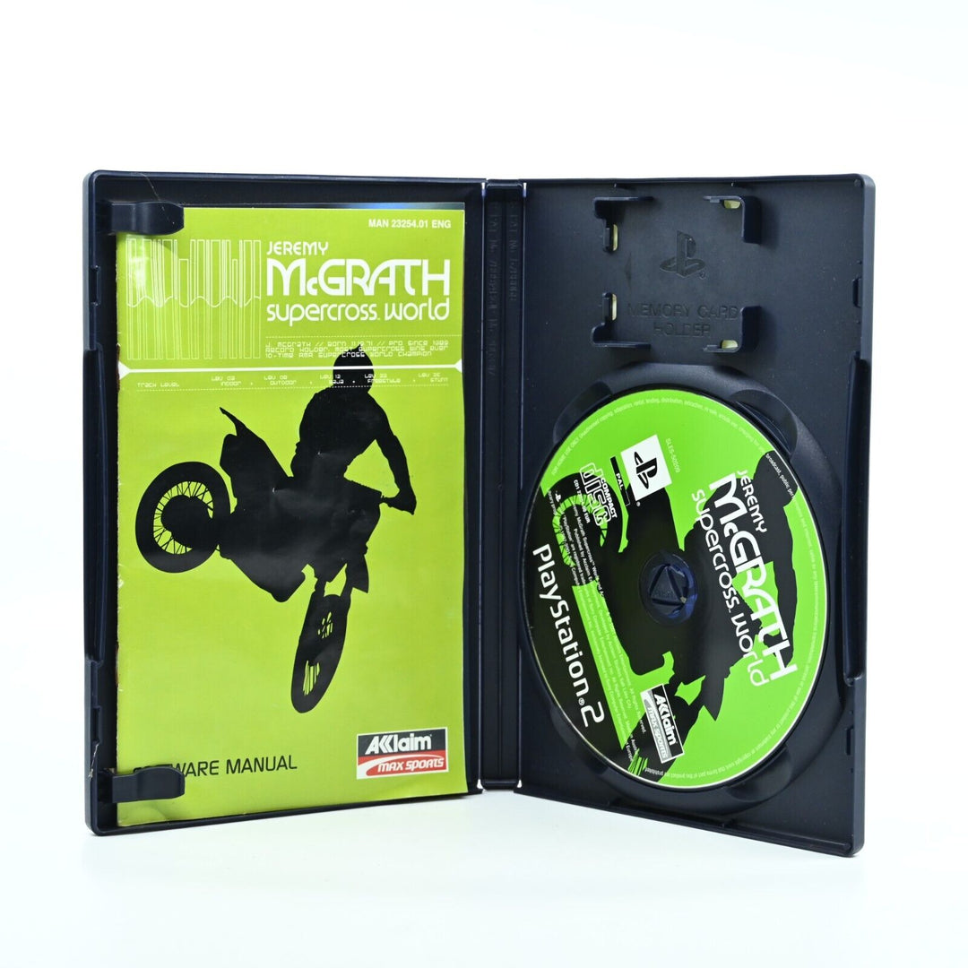 Jeremy McGrath Supercross World - Sony Playstation 2 / PS2 Game - PAL