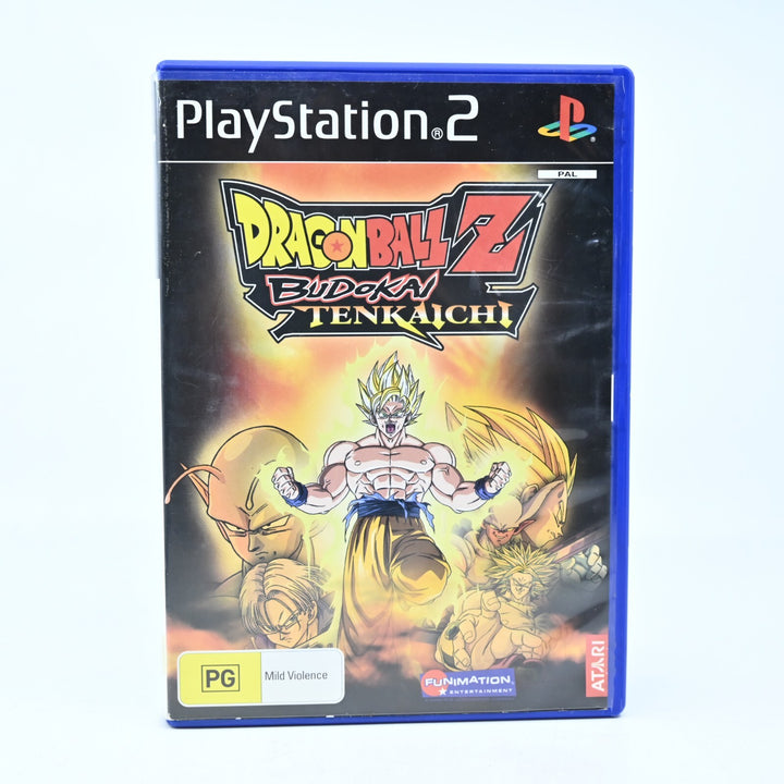 Dragonball Z: Budokai Tenkaichi - No Manual - Sony Playstation 2 / PS2 Game