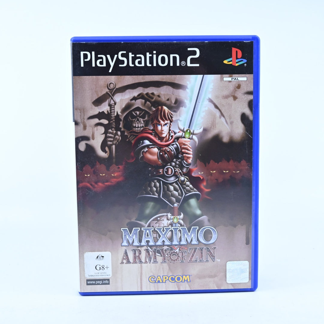 Maximo vs Army of Zin - Sony Playstation 2 / PS2 Game + Manual - PAL - MINT DISC
