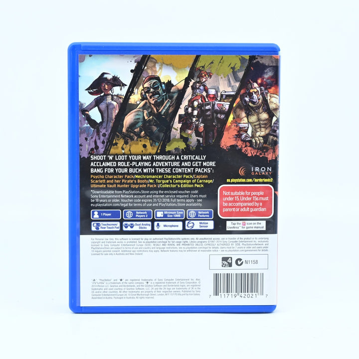 Borderlands 2 - Sony PS Vita Game - FREE POST!