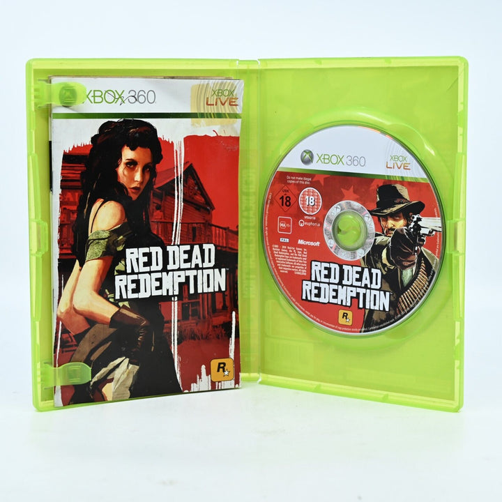 Red Dead Redemption - Xbox 360 Game + Manual + Map - PAL