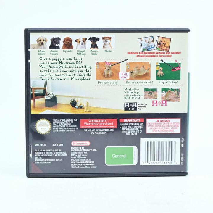 Nintendogs: Lab & Friends - Nintendo DS Game + Manual - PAL - FREE POST!