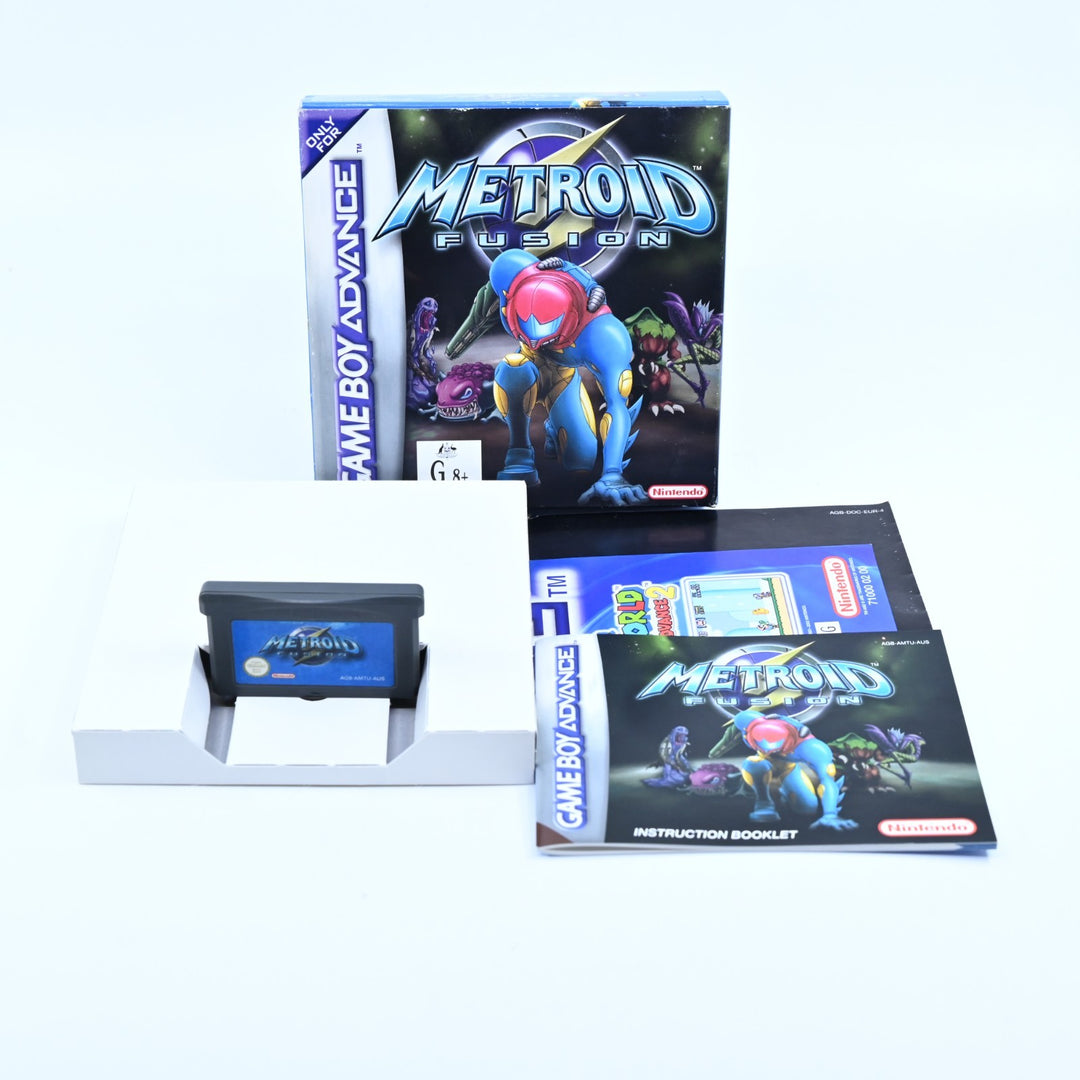 Metroid Fusion - Nintendo Gameboy Advance / GBA Boxed Game - PAL