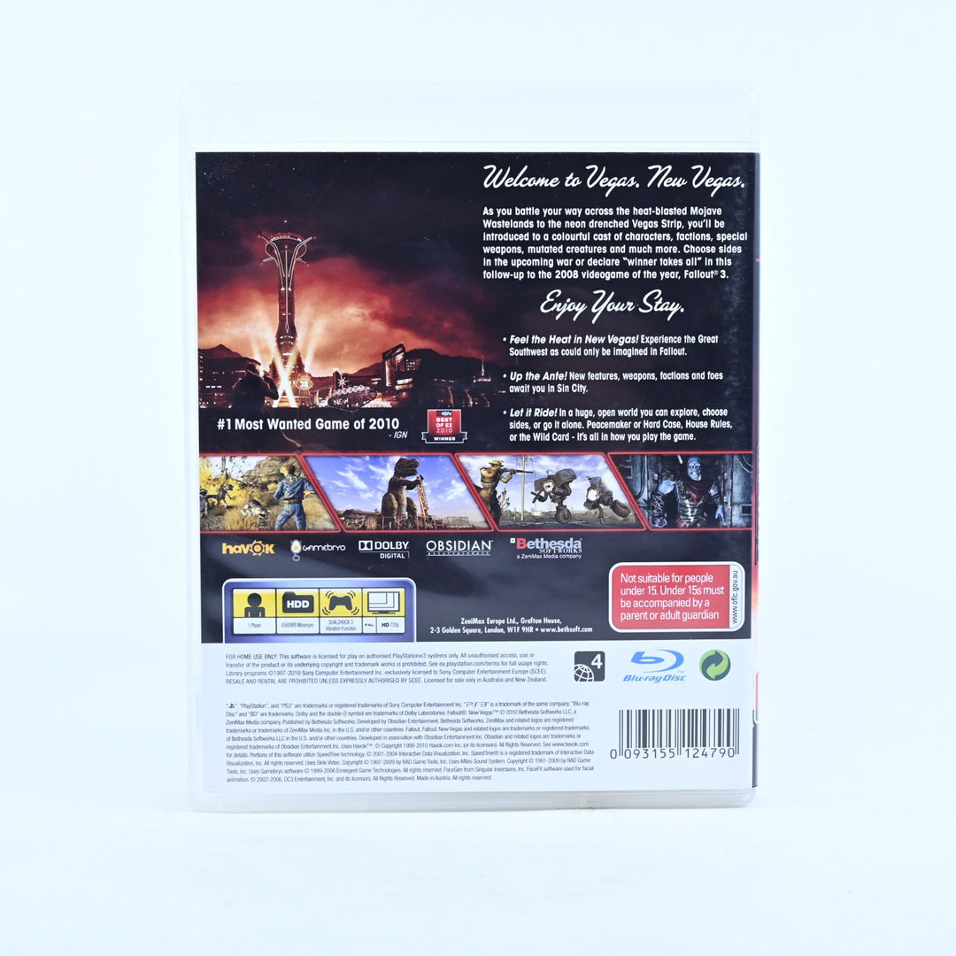 Fallout New Vegas - Sony Playstation 3 / PS3 Game - No Manual - MINT DISC!
