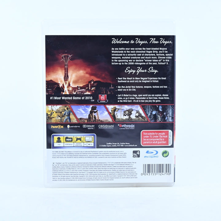 Fallout New Vegas - Sony Playstation 3 / PS3 Game - No Manual - MINT DISC!