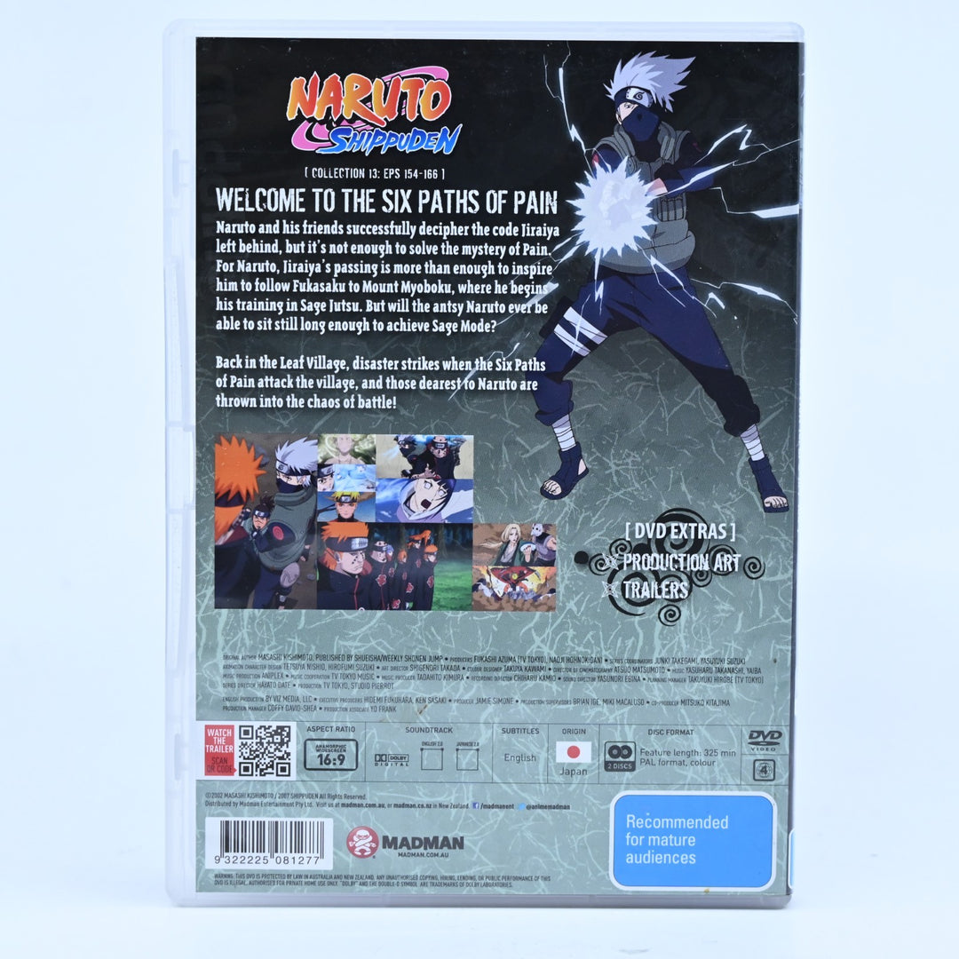 Naruto Shippuden - Collection 13 - Region  4 - Anime DVD