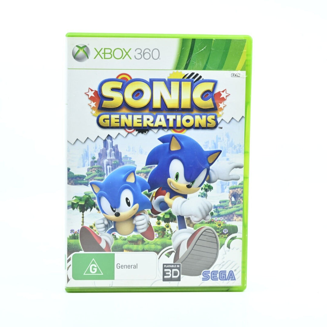 Sonic Generations - Xbox 360 Game - PAL - FREE POST!