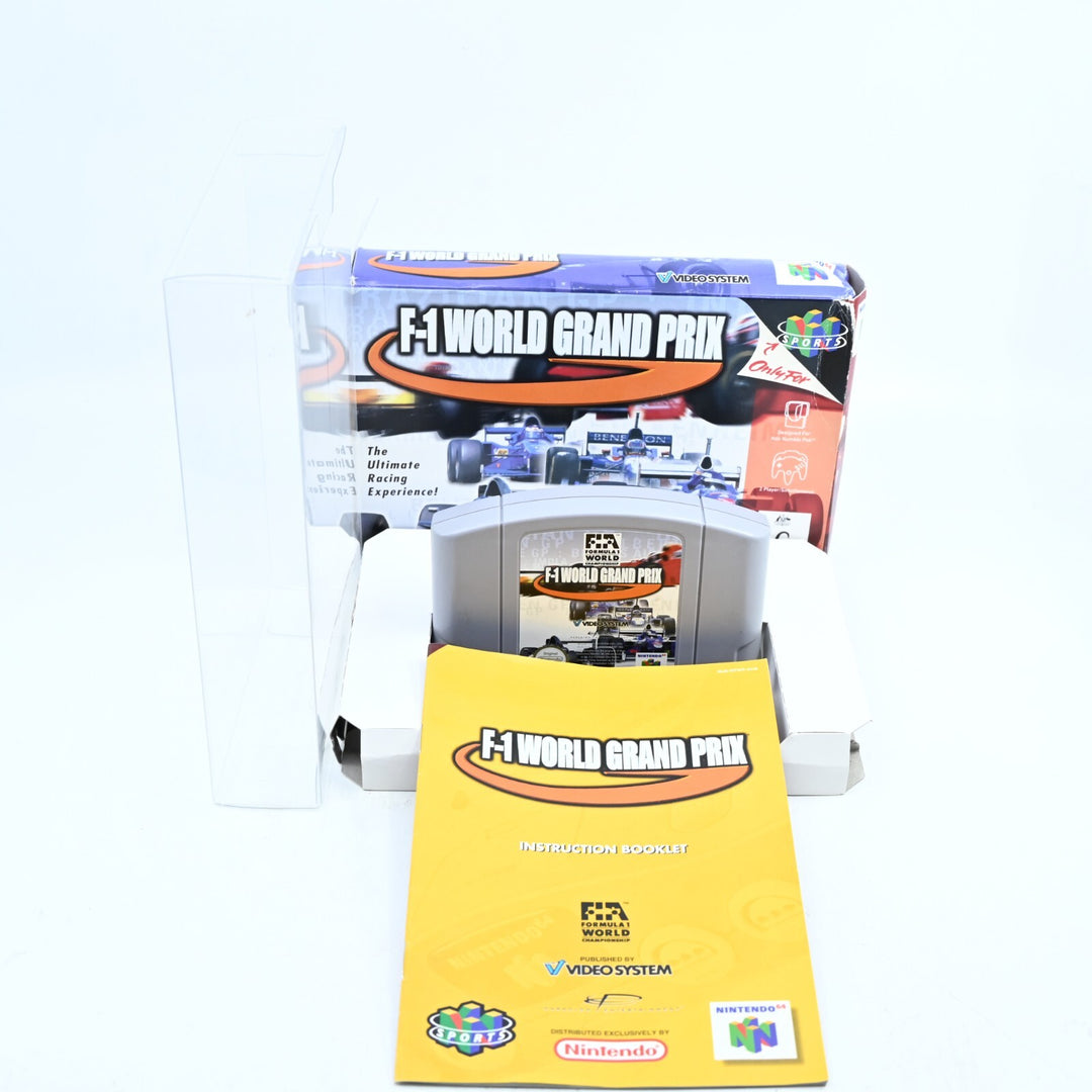F-1 World Grand Prix - N64 / Nintendo 64 Boxed Game - PAL - FREE POST!