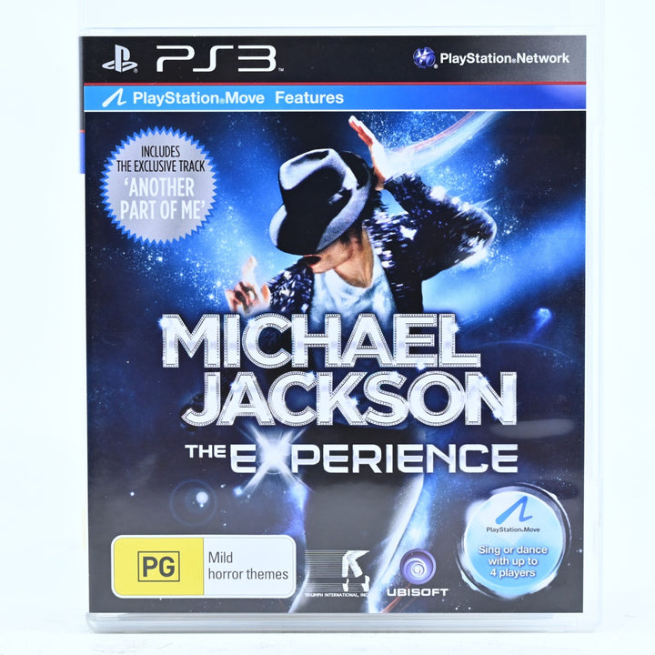 Michael Jackson: The Experience - Sony Playstation 3 / PS3 Game + Manual