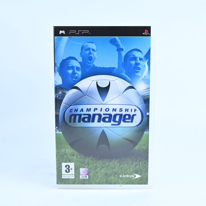 Championship Manager - Sony PSP Game - No Manual - FREE POST!