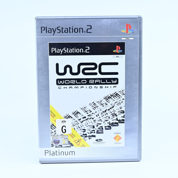 WRC World Rally Championship - Sony Playstation 2 / PS2 Game + Manual