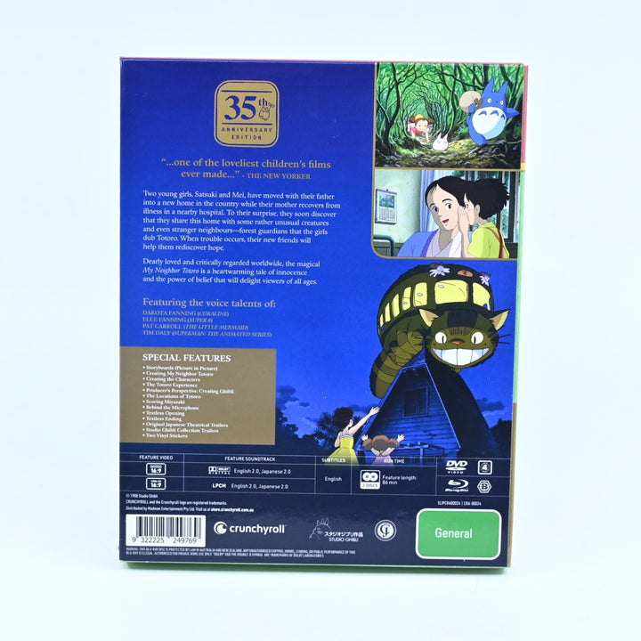 My Neighbor Totoro: 35th Anniversary Edition - Anime Blu-ray + DVD