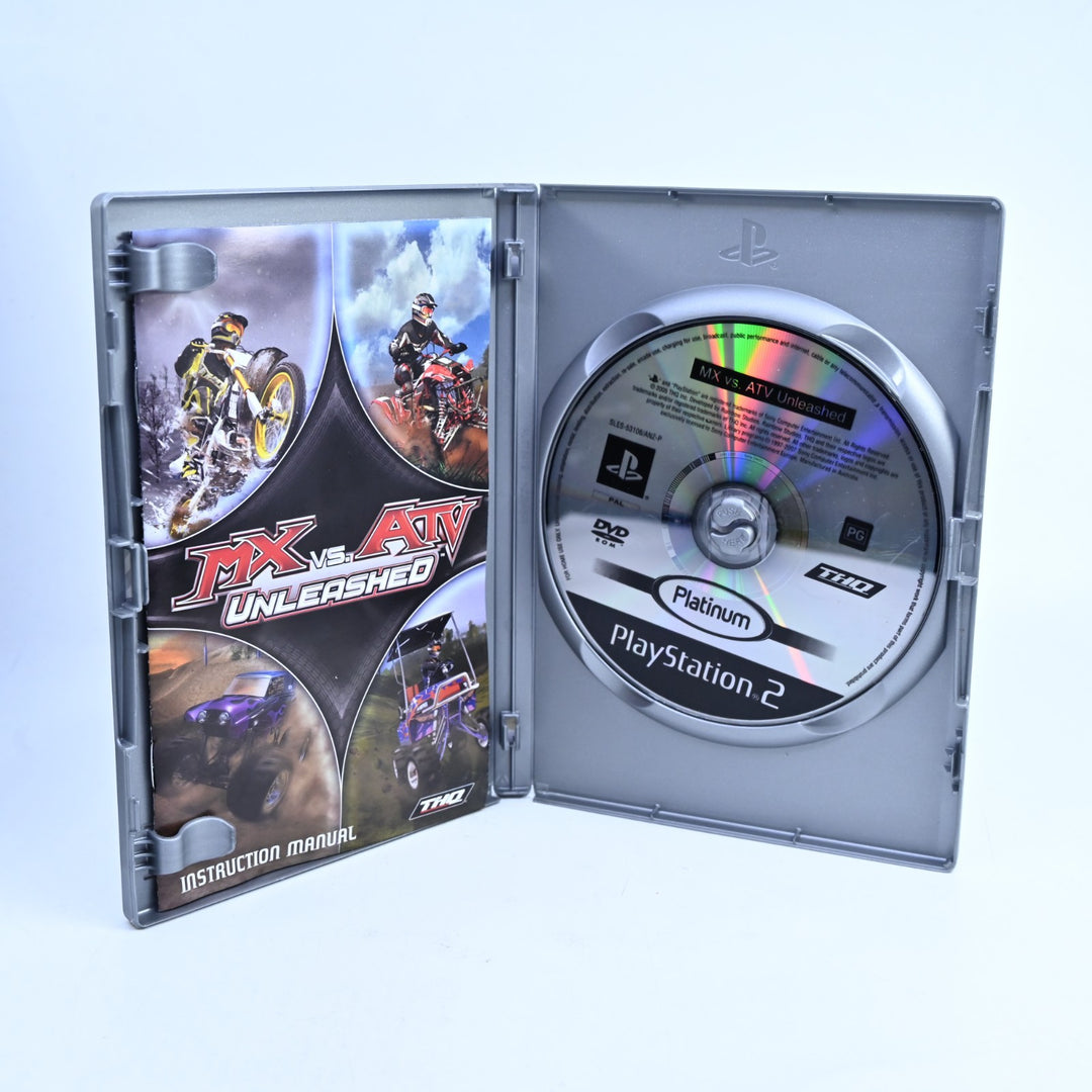 MX vs ATV: Unleashed - Sony Playstation 2 / PS2 Game + Manual - PAL