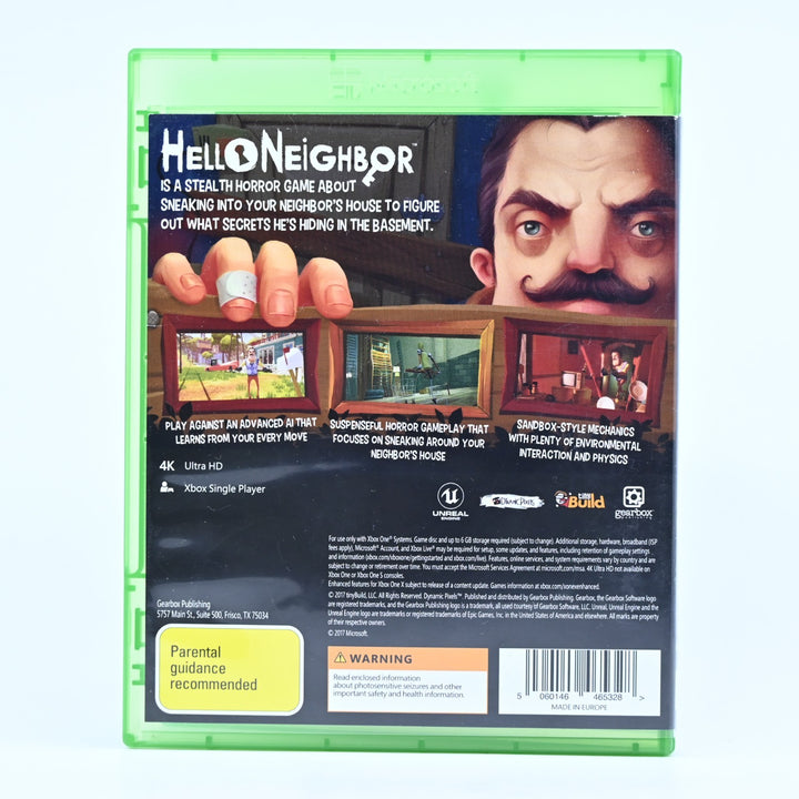 Hello Neighbor - Xbox One Game - PAL - FREE POST!