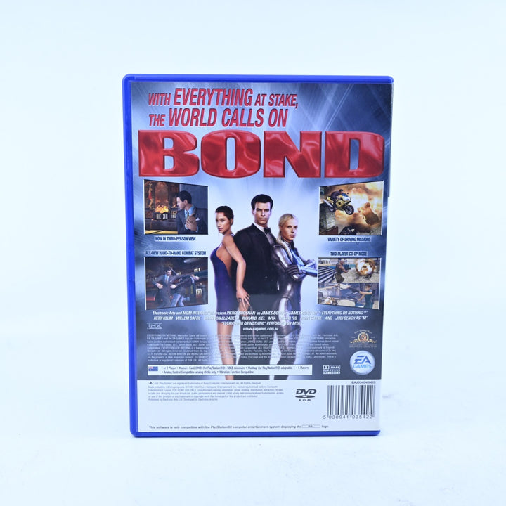 James Bond 007: Everything or Nothing - Sony Playstation 2 / PS2 Game + Manual